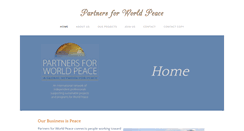 Desktop Screenshot of partnersforworldpeace.org