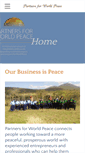Mobile Screenshot of partnersforworldpeace.org